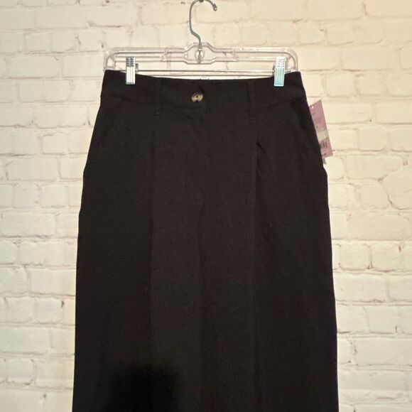 Wild Fable Women’s Black Wide Leg Pants – Size 4 - Picture 2 of 3